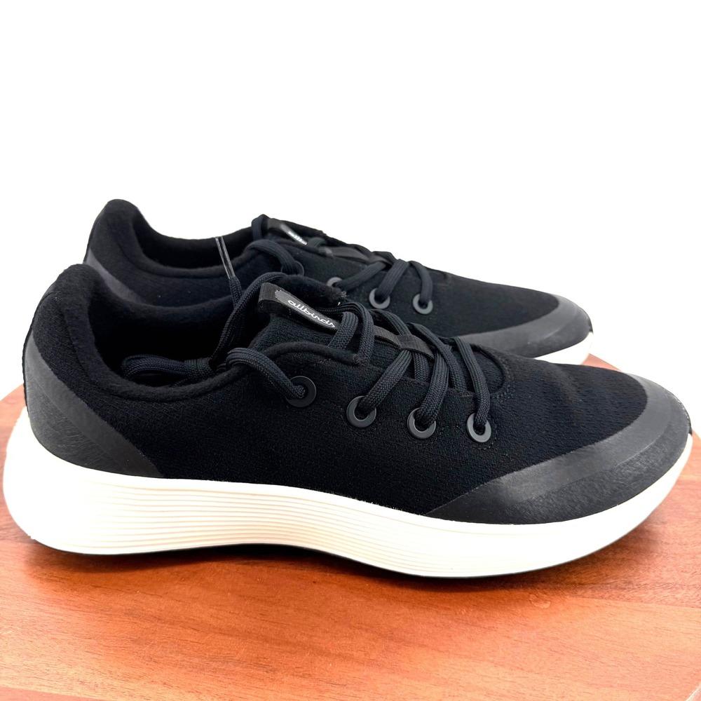 Allbirds Runner Protect Black White Water Repellent Wool Sneakers Men 14 NIB